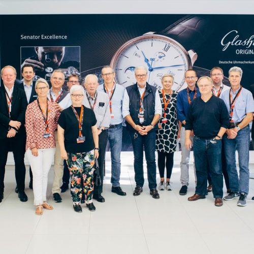 Glashütte Original Die Manufaktur Glashütte Original war Besuchspunkt am zweiten Tag der Reise.