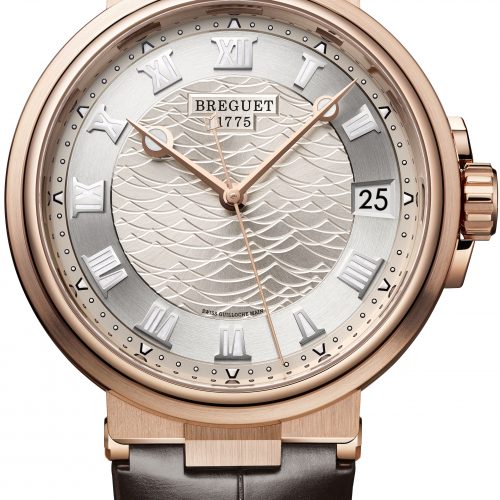Breguet Marine 5517Rosegold Alligator Die Marine 5517 von Breguet in Rosegold mit Alligatorband.