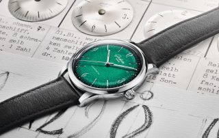 Die »Sixties« von Glashütte Original ist von der »Spezimatic« der 1960 Jahre inspiriert.