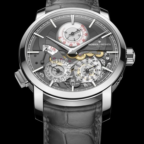 Vacheron Constantin TwinBeat Der ewige Kalender Traditionnelle Twin Beat von Vacheron Constantin kann mit zwei verschiedenen Frequenzen arbeiten.