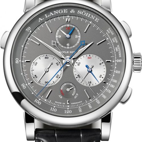 Sieger der Kategorie E über 25.000 Euro: Die Triple Split von A. Lange & Söhne. Sieger der Kategorie E über 25.000 Euro: Die Triple Split von A. Lange & Söhne.