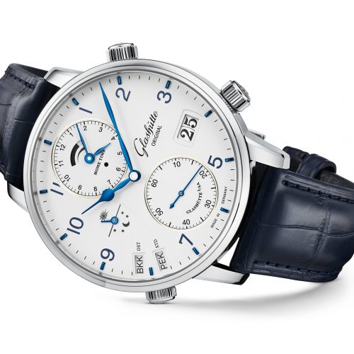 Sieger der Kategorie C bis 25.000 Euro: Senator Cosmopolite in Edelstahl von Glashütte Original. Sieger der Kategorie C bis 25.000 Euro: Senator Cosmopolite in Edelstahl von Glashütte Original.