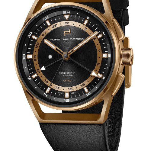 Der 1919 Globetimer UTC von Porsche Design ist auch in einer perlgestrahlten 18K Goldversion erhältlich. <em>29.500 Euro</em> Der 1919 Globetimer UTC von Porsche Design ist auch in einer perlgestrahlten 18K Goldversion erhältlich. 29.500 Euro