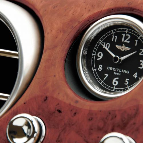Breitling fertigt die Borduhr für den Bentley Continental GT. Breitling fertigt die Borduhr für den Bentley Continental GT.
