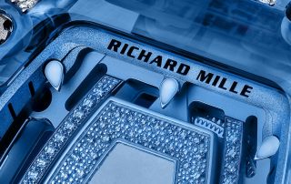 Die Gemset Sapphire RM 07-02 von Richard Mille.