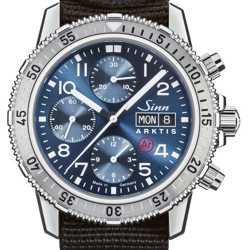 Die Arktis II von Sinn Spezialuhren mit Textilband. Die Arktis II von Sinn Spezialuhren mit Textilband.
