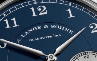 A. Lange & Söhne 1815 Auf/Ab Sondermodell 25 Jahre Wempe Weißgold