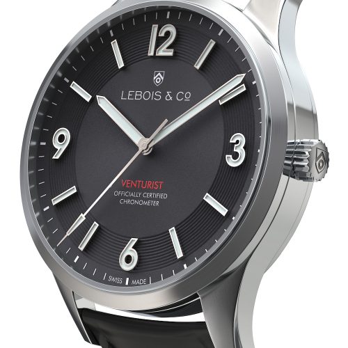 Die Venturist von Lebois & Co ist die erste Uhr, welche als Chronometer Plus vom Timelab zertifiziert wurde. Die Venturist von Lebois & Co ist die erste Uhr, welche als Chronometer Plus vom Timelab zertifiziert wurde.