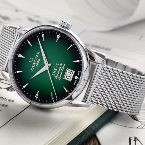 Die DS-1 Big Date Powermatic 80 von Certina ist mit einer amagnetischen Nivachron-Spirale ausgestattet. Die DS-1 Big Date Powermatic 80 von Certina ist mit einer amagnetischen Nivachron-Spirale ausgestattet.