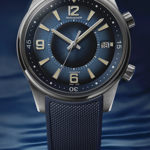 Die Polaris Date von Jaeger-LeCoultre besitzt einen innenliegenden Drehring. Die Polaris Date von Jaeger-LeCoultre besitzt einen innenliegenden Drehring.