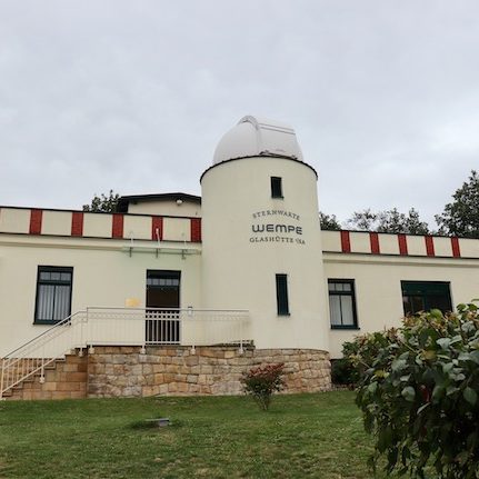 Die Sternwarte dient Wempe Glashütte als Produktionsstätte. Die Sternwarte dient Wempe Glashütte als Produktionsstätte.