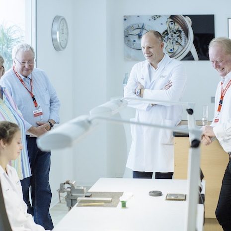 CEO Roland von Keith trifft die Gruppe in der Finissage. CEO Roland von Keith trifft die Gruppe in der Finissage.