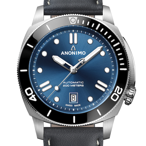 Anonimo Nautilo 42 mm Zehn vor Zwei