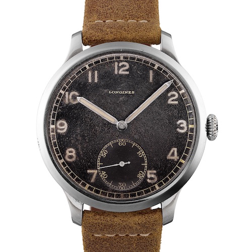 Das Originalmodell der Longines Militärurh aus dem Jahr 1938. Das Originalmodell der Longines Militärurh aus dem Jahr 1938.