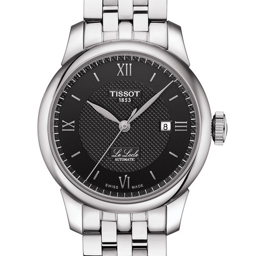 Die Tissot Le Locle Lady in Edelstahl mit Edelstahlband. <em>495 Euro</em> Die Tissot Le Locle Lady in Edelstahl mit Edelstahlband. 495 Euro