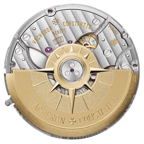 Die Energie der Schwungmasse aus 22-karätigem Gold speichert das Kaliber 5110DT in zwei Federhäusern für bis zu 60 Stunden. Die Energie der Schwungmasse aus 22-karätigem Gold speichert das Kaliber 5110DT in zwei Federhäusern für bis zu 60 Stunden.