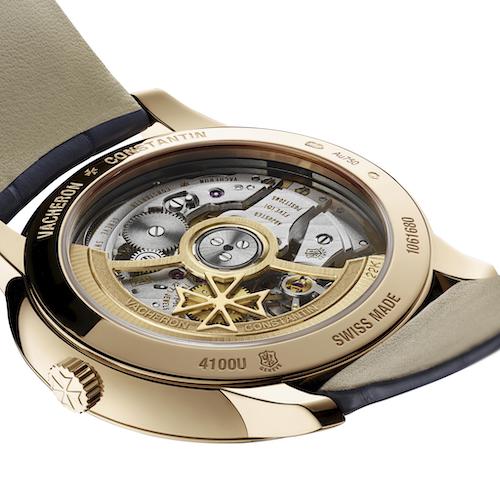 Die Patrimony Mitternachtsblau wird vom automatischen Manufakturkaliber 2450 Q6/2 angetrieben. Die Patrimony Mitternachtsblau wird vom automatischen Manufakturkaliber 2450 Q6/2 angetrieben.