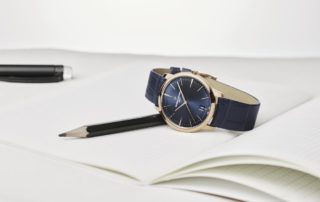 Patrimony blue self winding Ladies
