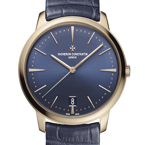 Zwischen den roségoldenen Indizes befindet sich die »Perlenminuterie«. Zwischen den roségoldenen Indizes befindet sich die »Perlenminuterie«.