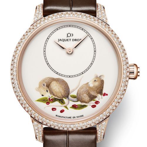 Die brillantbesetzte Lünette der auf 28 Exemplare limitierten Emaille-Version besitzt 232 Diamanten mit 1,23 Karat. Die brillantbesetzte Lünette der auf 28 Exemplare limitierten Emaille-Version besitzt 232 Diamanten mit 1,23 Karat.