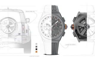 Zenith Defy 21 Land Rover Edition Sketch