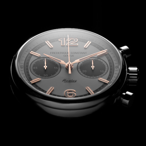 Das Zifferblatt im Panda-Design besitzt roségoldfarbene, arabische Ziffern. Das Zifferblatt im Panda-Design besitzt roségoldfarbene, arabische Ziffern.