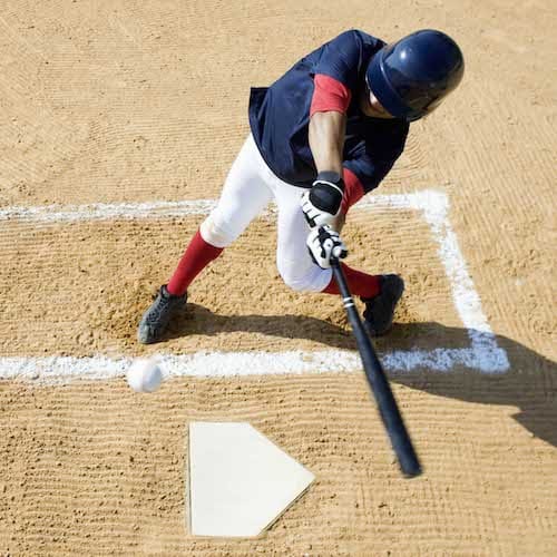 Die fünfeckigen Stundenindizes erinnern an die »Homeplate« beim Baseball. Die fünfeckigen Stundenindizes erinnern an die »Homeplate« beim Baseball.