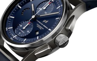 Porsche Design 1919 Chronotimer Flyback Blue Leather