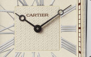 Cartier Santos-Dumont limitierte Platinuhr