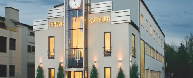 Die Großuhrenmanuufaktur Erwin Sattler in Gräfelfing bei München.