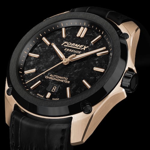 Die Roségoldversion der Formex Essence Oro ist limitiert auf 25 Exemplare. Die Roségoldversion der Formex Essence Oro ist limitiert auf 25 Exemplare.