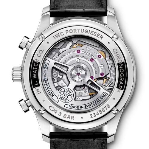 Das Manufakturwerk 69355 bietet eien Gangautonomie von 46 Stunden. Das Manufakturwerk 69355 bietet eien Gangautonomie von 46 Stunden.