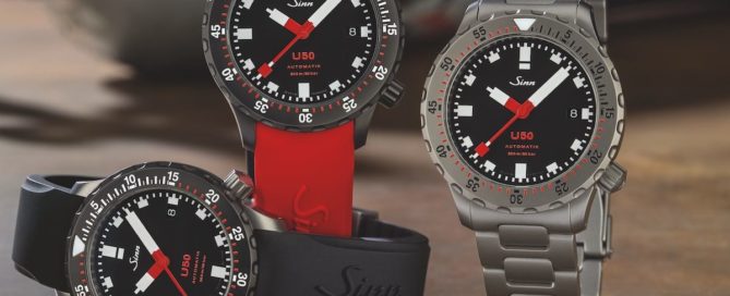 Sinn Spezialuhren U50 aus U-Boot-Stahl