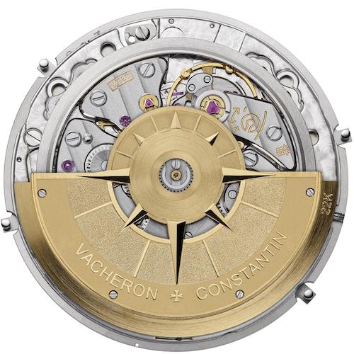 Das automatische Kaliber besteht aus 276 Einzelteilen und ist nur 4,05 Millimeter hoch. Das automatische Kaliber besteht aus 276 Einzelteilen und ist nur 4,05 Millimeter hoch.