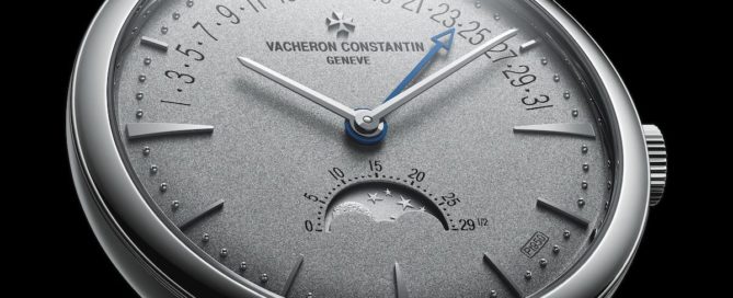 Vacheron Constantin Patrimony Mondphase Retrogrades Datum Platin