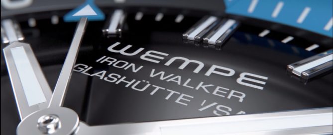 Wempe Glashütte Iron Walker Automatik Taucheruhr