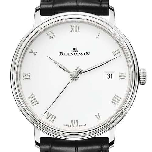 Blancpain Blancpain Villeret Ultraplate Zehn vor Zwei