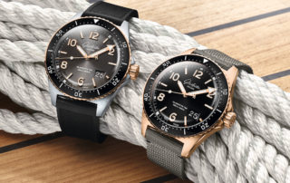 Glashütte Original SeaQ Panoramadatum Gold und Bicolor