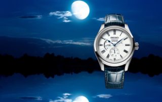 Seiko Presage Mondlicht mit Porzellanzifferblatt