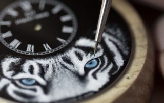 Jaquet Droz Petite Heure Minute Tiger