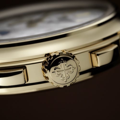 Patek-Philippe-Chronograph-Ewiger-Kalender-Ref5270J-001-Krone Patek Philippe Chronograph-Ewiger-Kalender-Referenz 5270J-001