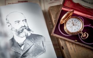 Johannes Dürrstein, Gründer von Union Glashütte