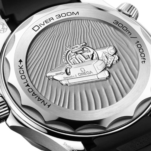 Omega-Seamaster-Diver-Nekton-Edition-210.32.42.20.01.002-Boden Nekton-U-Boot auf dem Gehäuseboden