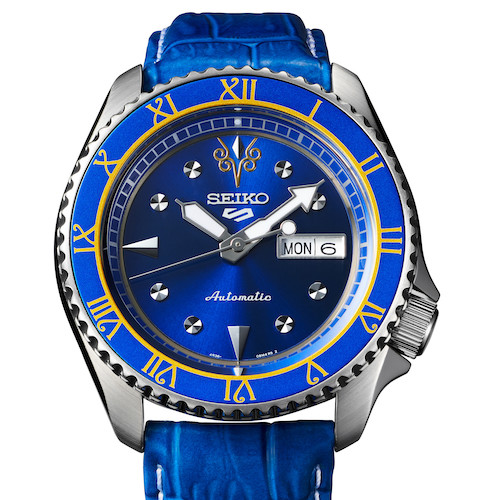 Seiko-5-Sports-Street-Fighter-CHUN-Li-SRPF17-Front CHUN-Li – Blaue Jade