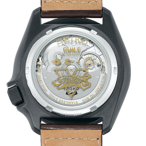 Seiko-5-Sports-Street-Fighter-Guile-SRPF21-Boden