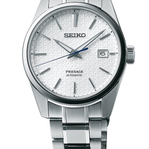 Seiko-Presage-Sharp-Edged-SPB165-weiss Seiko Presage