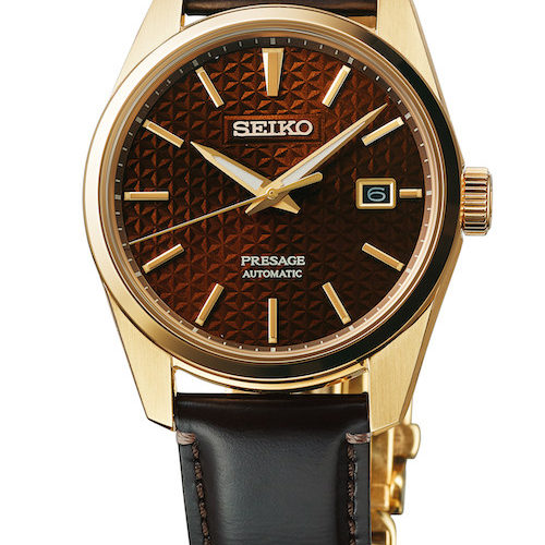 Seiko-Presage-Sharp-Edged-SPB170-braun Seiko Presage