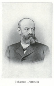 Der Gründer von Union Glashütte, Johannes Dürrstein.