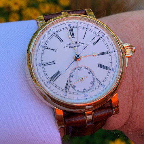 Lang-und-Heyne-Albert-Handaufzug-Chronograph-Zentrumsanzeigen Lang & Heyne Albert Handaufzug-Chronograph Zentrumsanzeigen