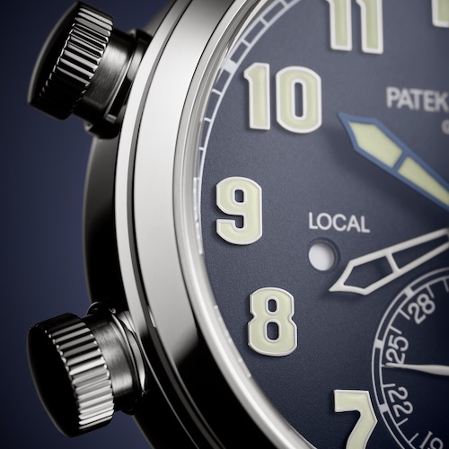 Patek Phiilippe Calatrava Pilot Travel Time 7234G Drücker Patek Phiilippe Calatrava Pilot Travel Time 7234G Drücker